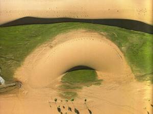 Desertification is a potent illustration of the combination of poor land management practices with climate change phenomena.