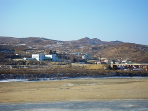 The Quanhe-Wonjong border crossing across the Tumen River between China and the DPRK
